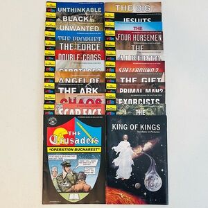 CHRISTIAN COMICS - The Crusaders - JUMBO PACK COLLECTION OF 24, By Jack T. Chick